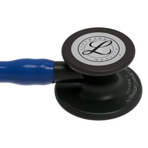 Estetoscopio Littmann Cardiology IV Campana Negra Tubo Azul Marino 3M 6168 - Imagen 5